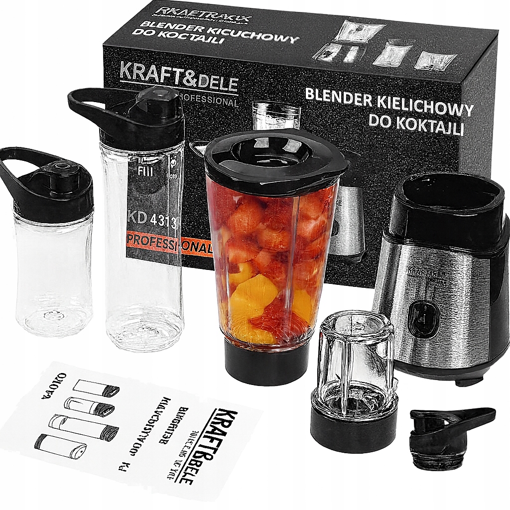 Stojanový Mixér Na Koktejly 1500W Sada