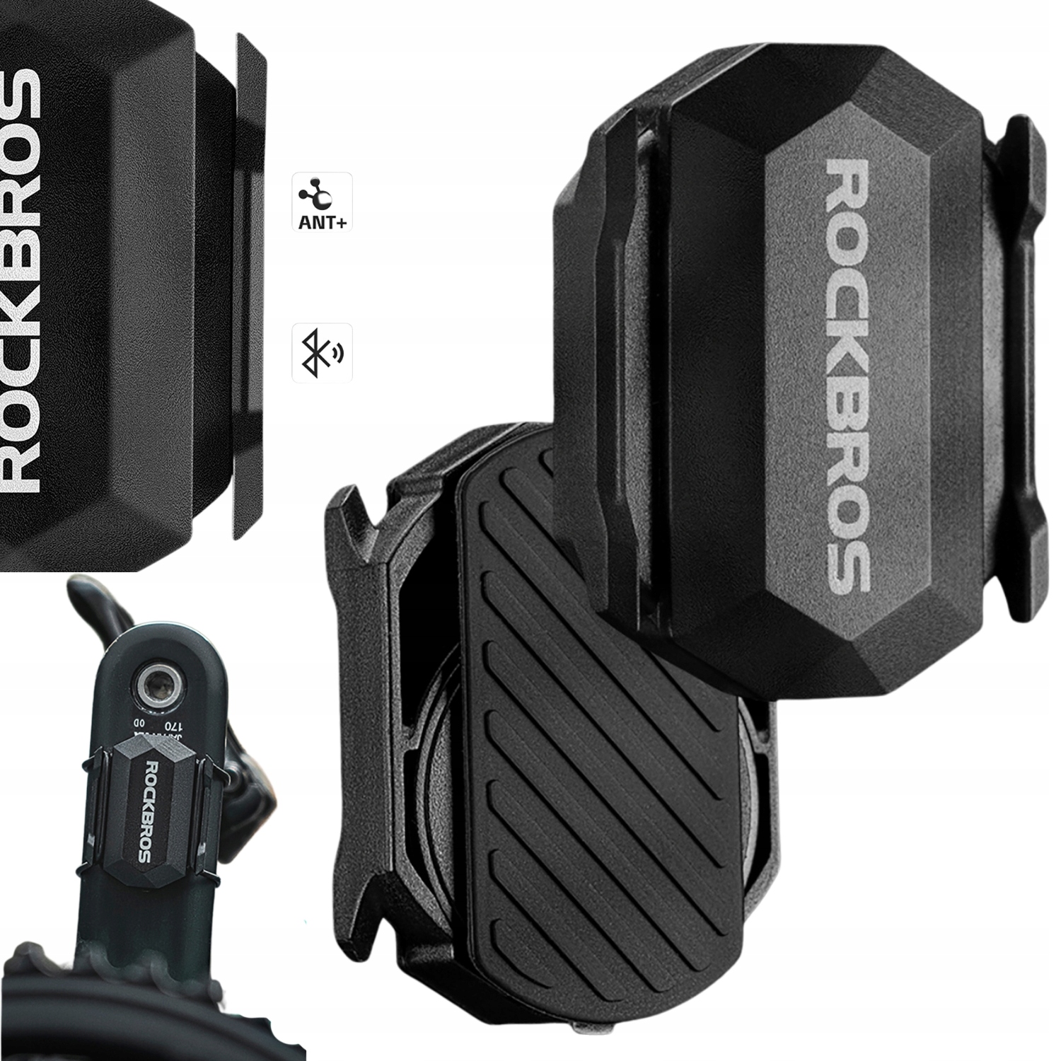 Czujnik Prędkośći Kadencji Do Roweru Ant+ Bluetooth Garmin Wahoo Rockbros