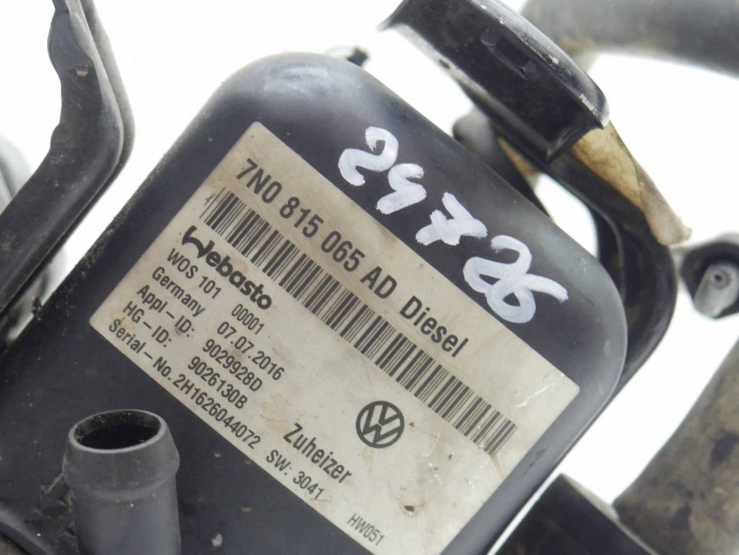 webasto WEBASTO VW SHARAN 7N ALHAMBRA II 7N0815065AD