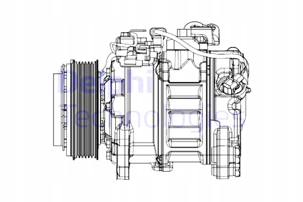 компрессор кондиционера CS20501 Delphi