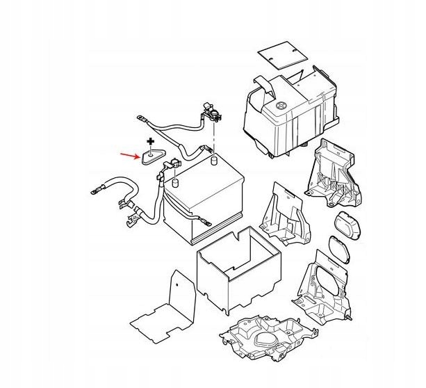 ZACISK AKUMULATORA PEUGEOT 307 PARTNER 561532 ORYG Typ samochodu Samochody dostawcze Samochody osobowe