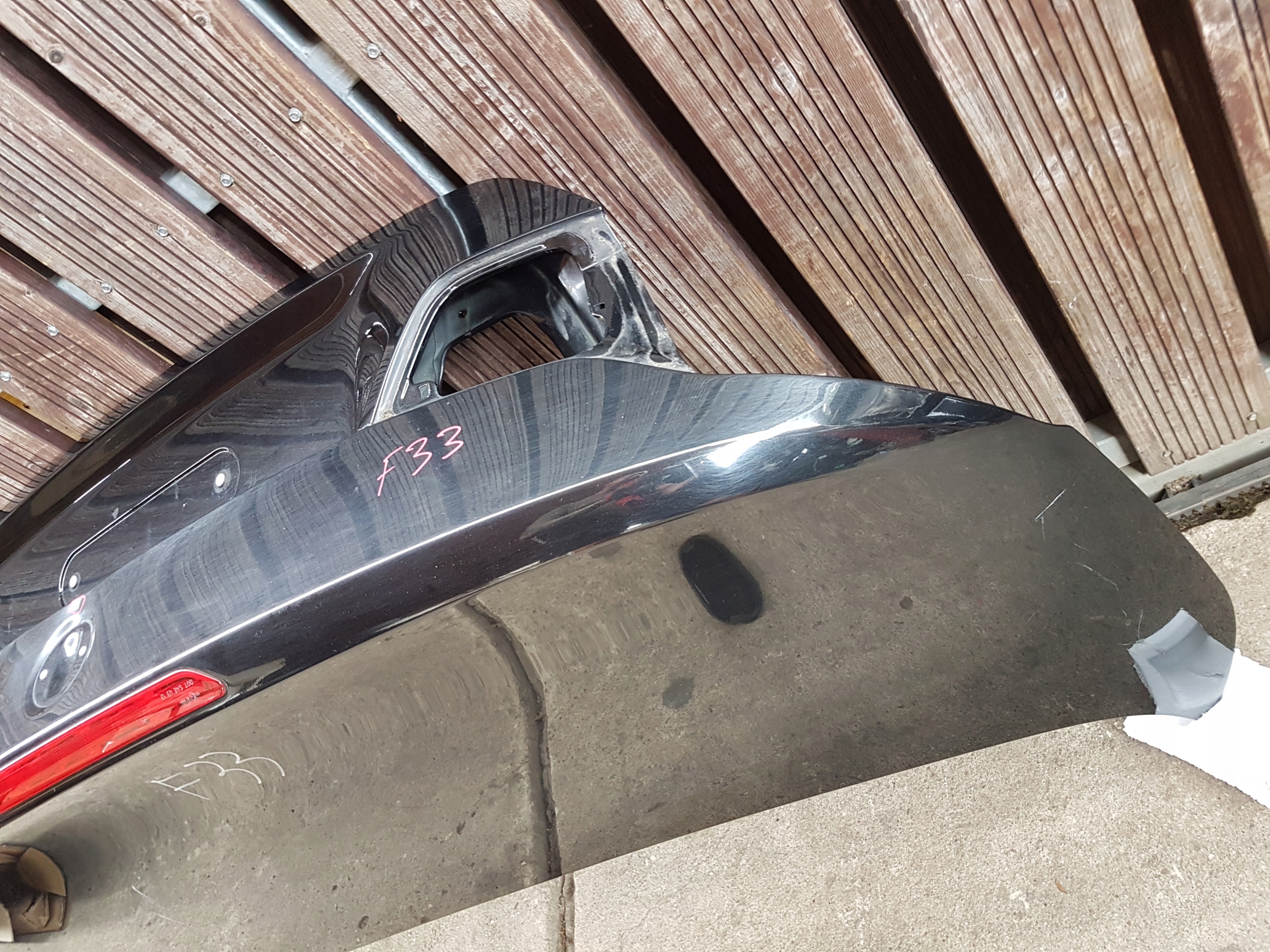 rear trunk door BMW F33 CABRIO