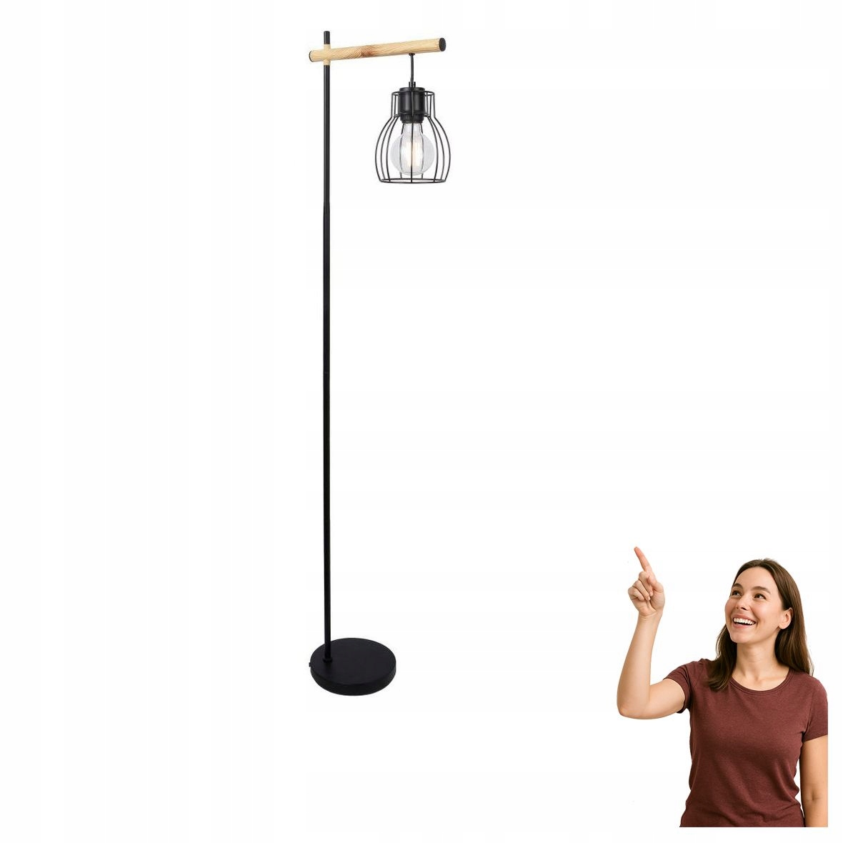 Podlahová lampa Bernita 51-78766 Candellux