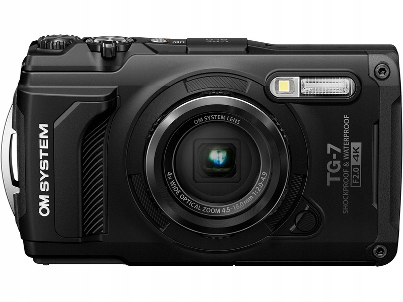 Aparat OLYMPUS OM System TG-7 4K Wi-Fi Czarny Model TG-7