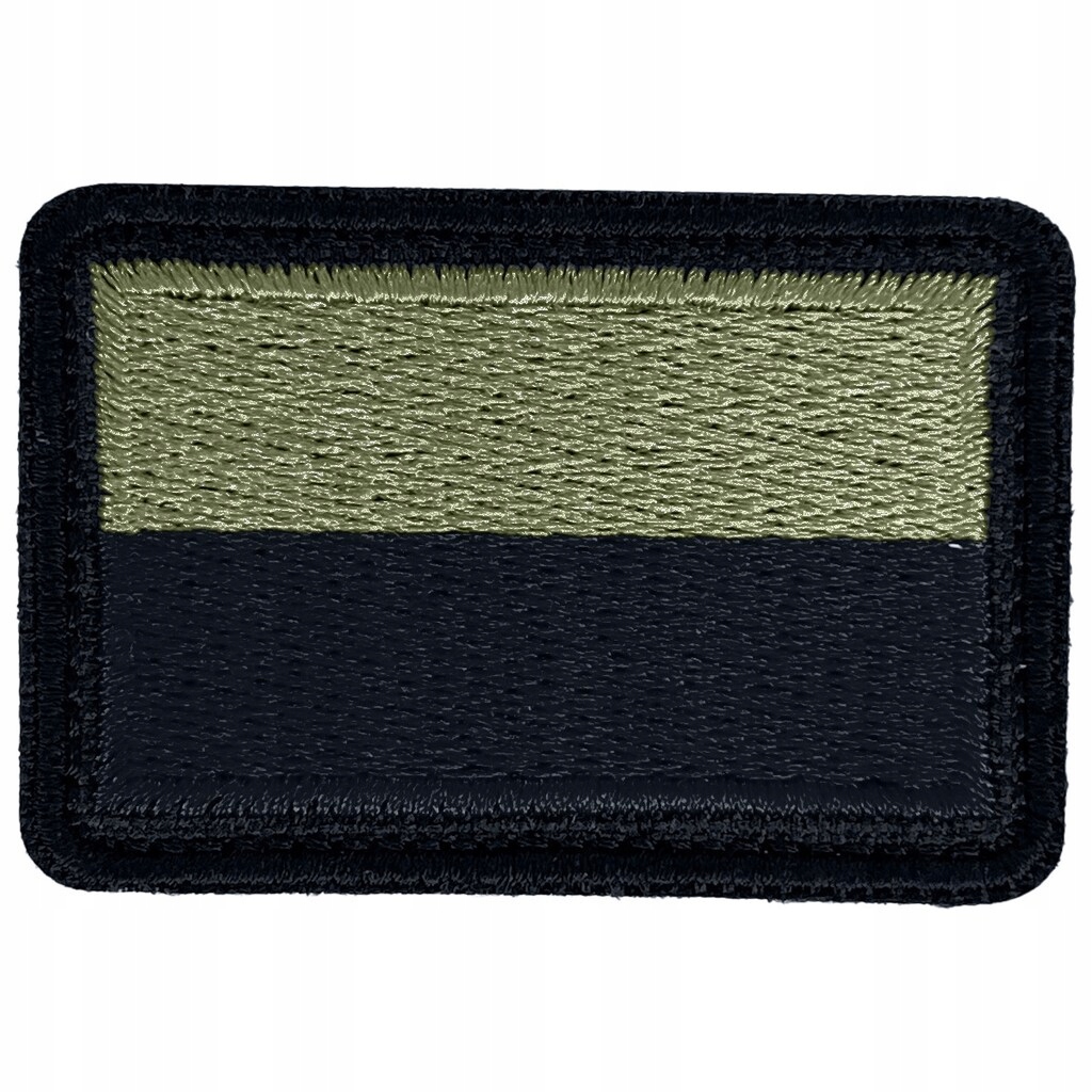 Naszywka Emblemat na rzep Flaga Polski 56 x 38 mm Gaszona 10 szt.