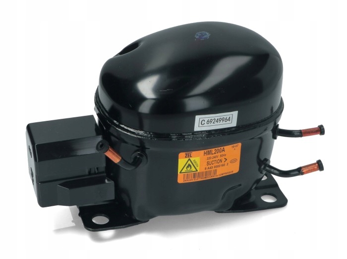 Sprężarka Agregat Zel R600a HML200A Do Lodówki Side By Side Samsung, Lg itd