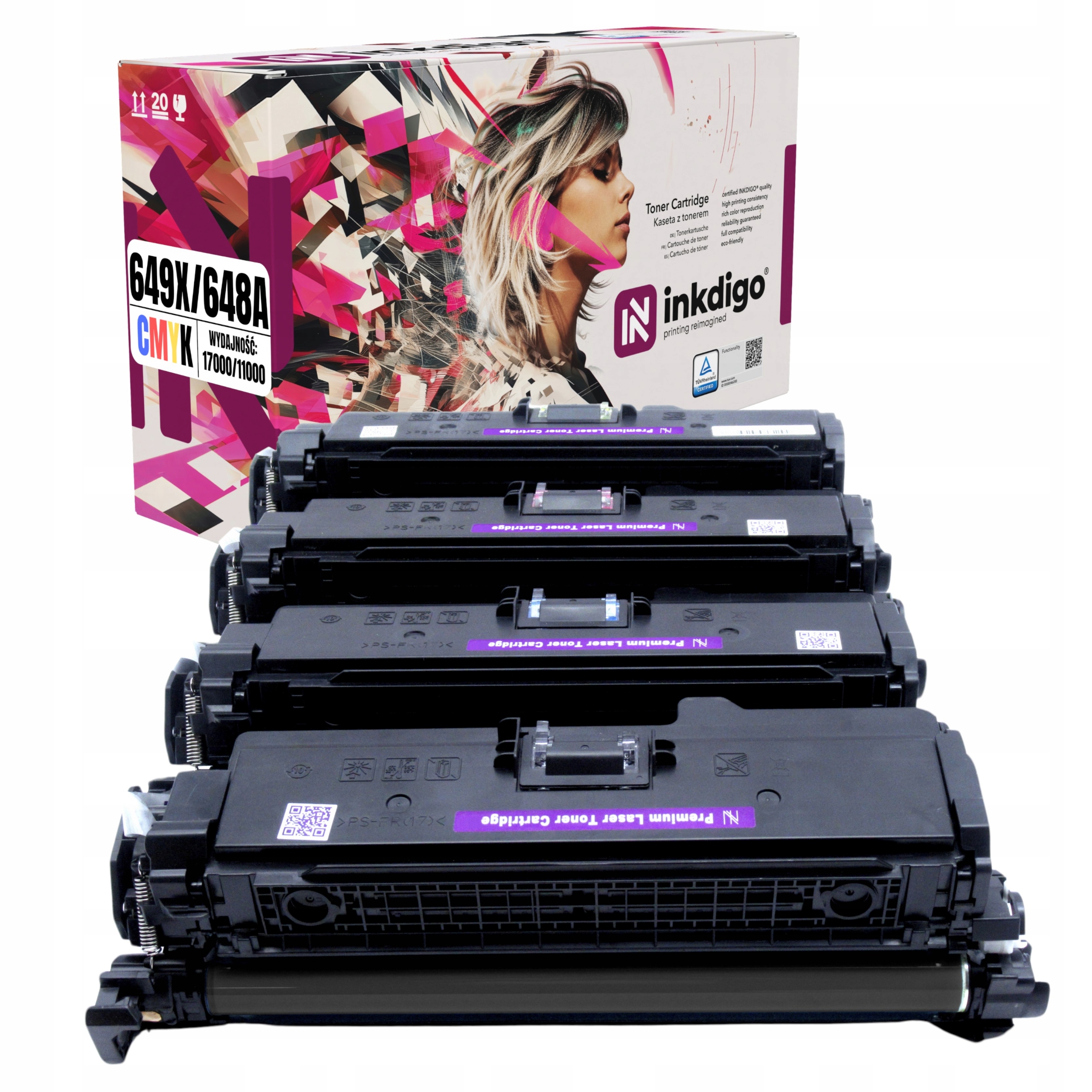 Tonery Pro Hp CP4525dn Komplet 647A CE260X 263A