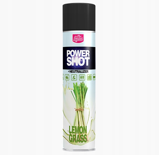 

Odświeżacz Kala Power Shot 600ml Lemon Grass