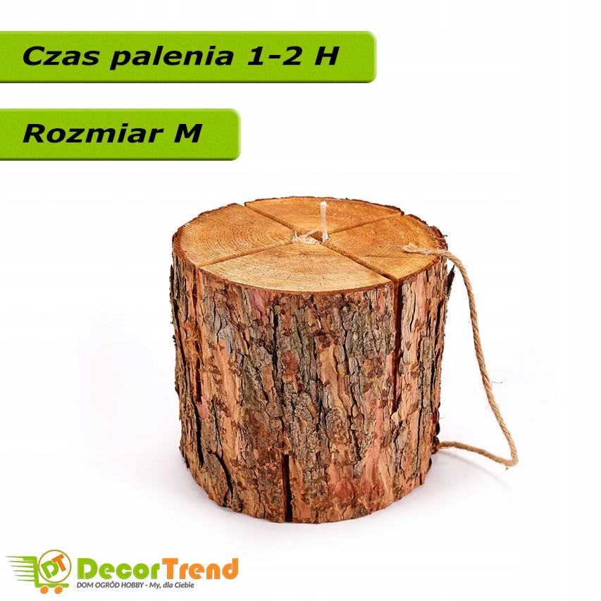 SZWEDZKA POCHODNIA ROZMIAR M CZAS PALENIA 1-2H Marka Decortrend