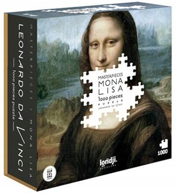 

AB44 Puzzle Londji 1000 Mona Lisa Leonardo DaVInci