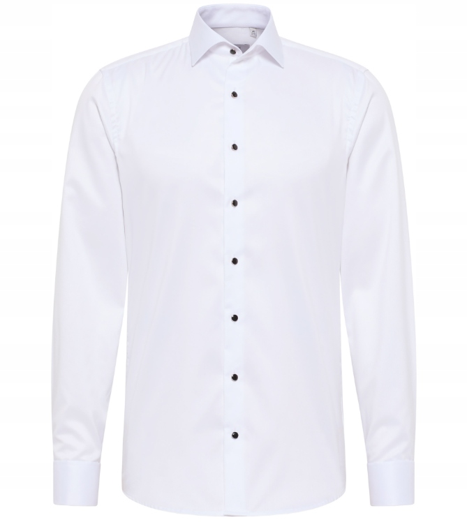 Elegantní pánská košile s dlouhým rukávem Eterna 8218 bílá, Velikost 46