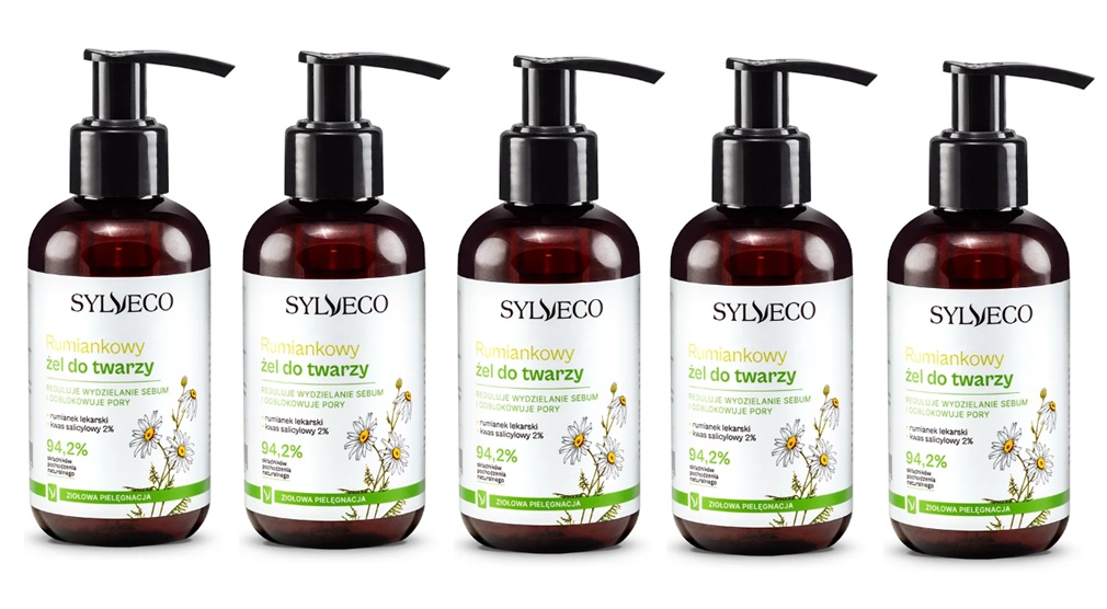 Sylveco Heřmánkový Gel na obličej 150 Ml x 5 ks