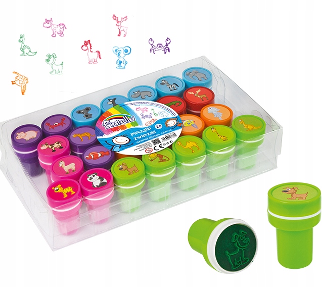 Fiorello pieczątki stempelki zwierzaki ZOO GR-FP26