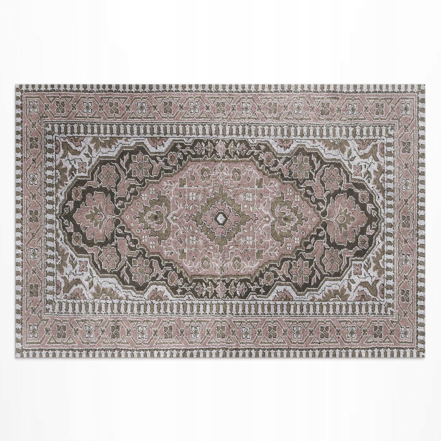 Vinylový koberec s potlačou Vintage, ozdobný vzor v perzskom štýle, 120 x 80 cm