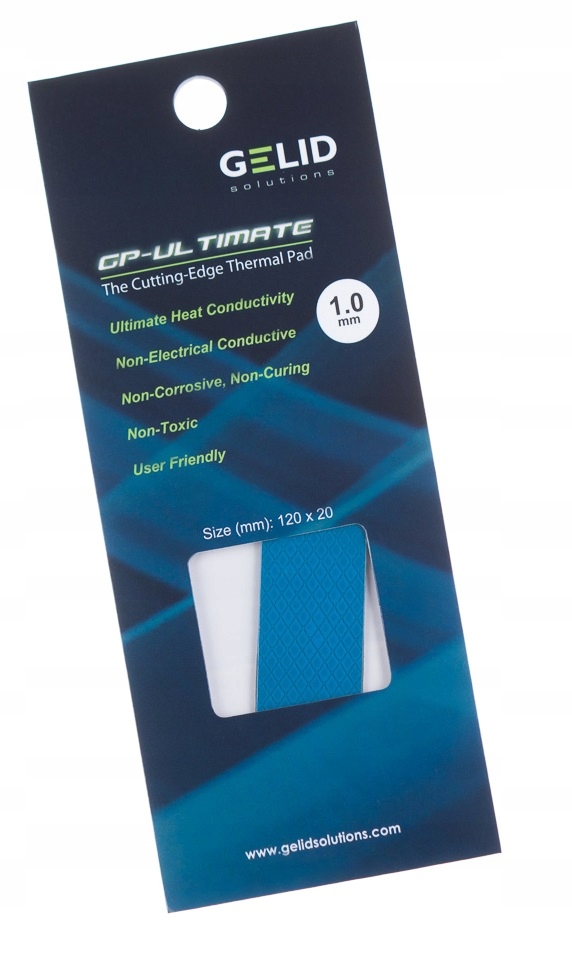 

Gelid Gp-ultimate Thermopad 1mm 120x20mm 15W/mK