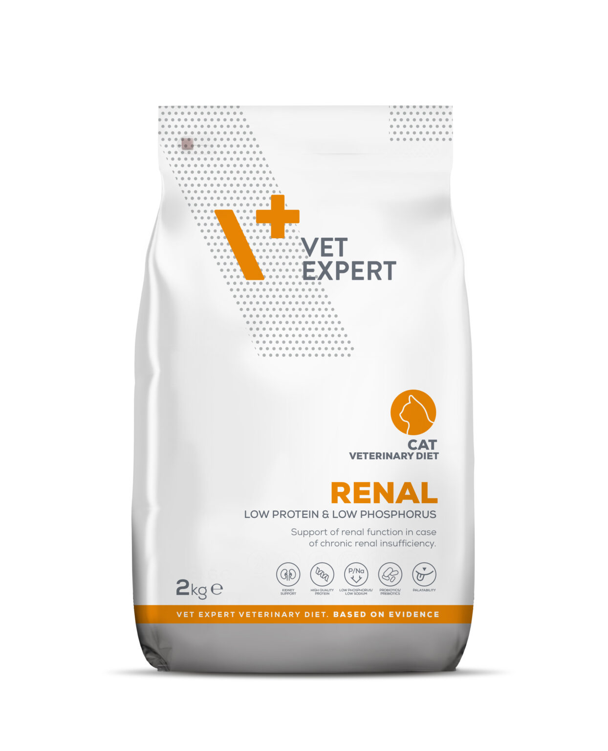 Suché krmivo pro kočky VetExpert Veterinary Diet Renal Cat 2 kg