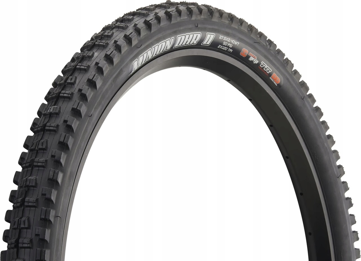 Pneumatika Maxxis Minion Dhr II 27,5x2,40 Wt DD 2x 120TPI 3C MaxxGrip rolovací