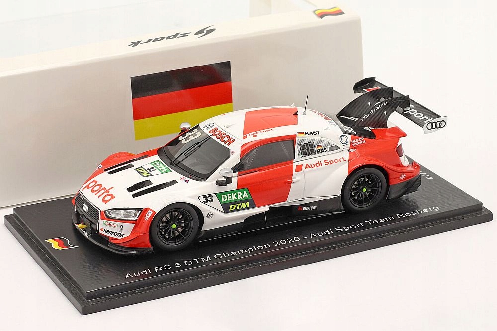 Audi A5 RS5 R.Rast Dtm Champion 2020 1/43 Spark