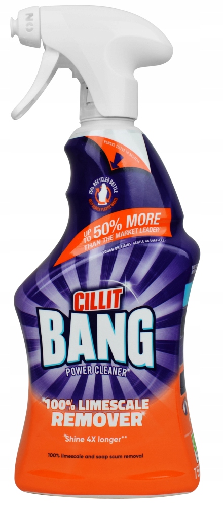 

Cillit Bang Zero Kamienia 750ml z Warstwą Ochronną