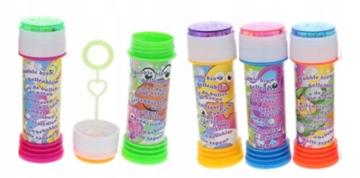 Bańki mydlane 1 sztuka + gra ŚMIGUS DYNGUS