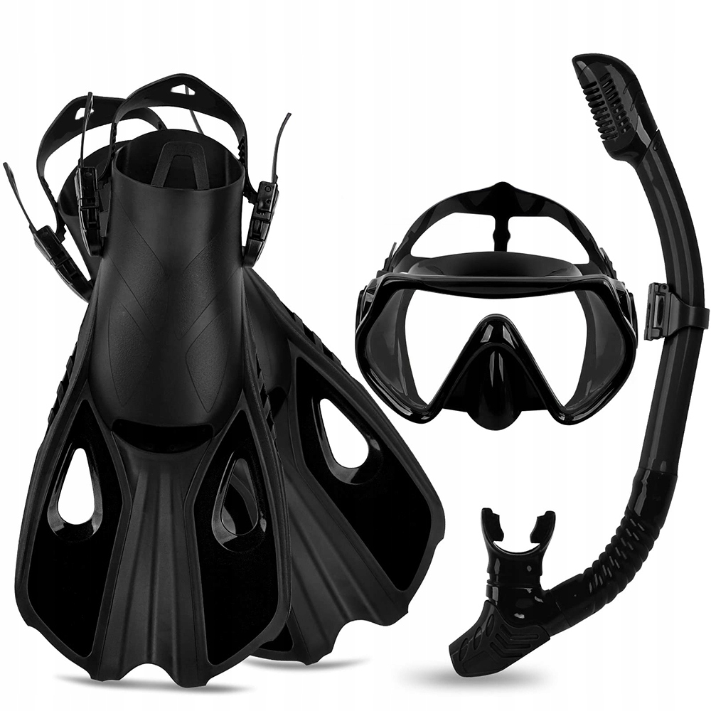 Potápěčské Brýle A Dýmka Na Potápění Brýle A Šnorchl Na Šnorchlování ploutve S/m