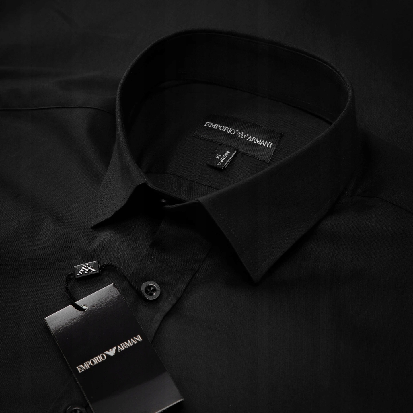 KOSZULA EMPORIO ARMANI CZARNA MĘSKA SLIM FIT Model EMPORIO FORMAL