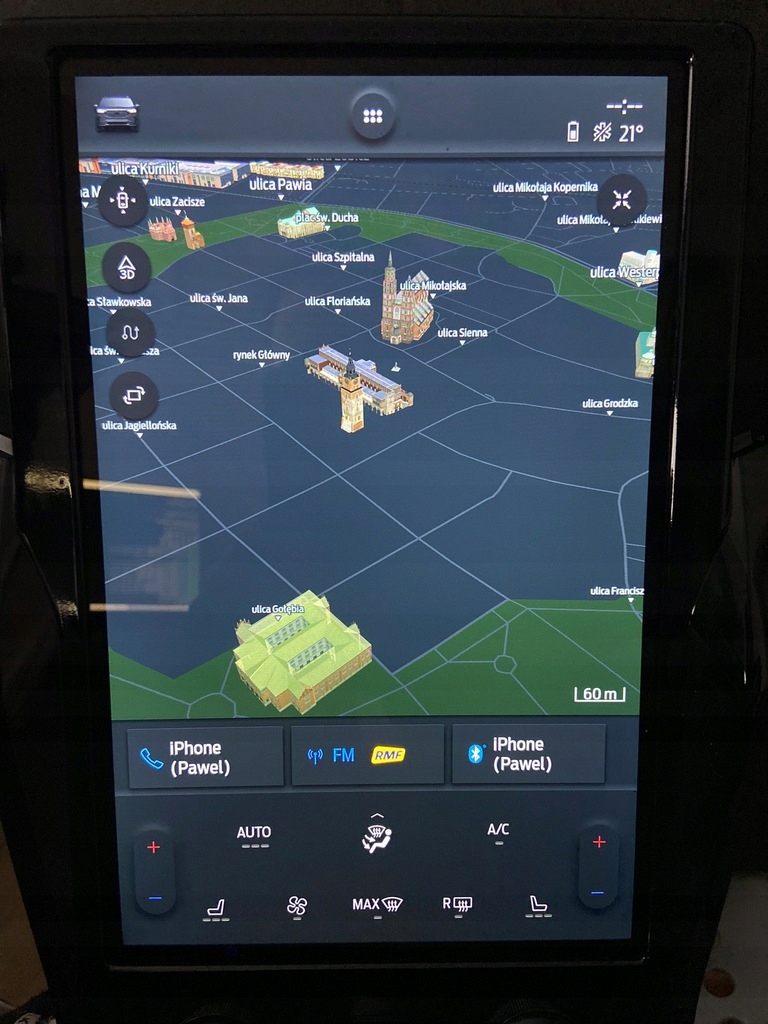 SYNC 4 Ford EDGE 2021 LINCOLN; Konwersja USA - EU Kod producenta 123456789