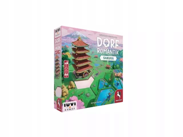 Gra planszowa Dorfromantik: Sakura Iuvi Games