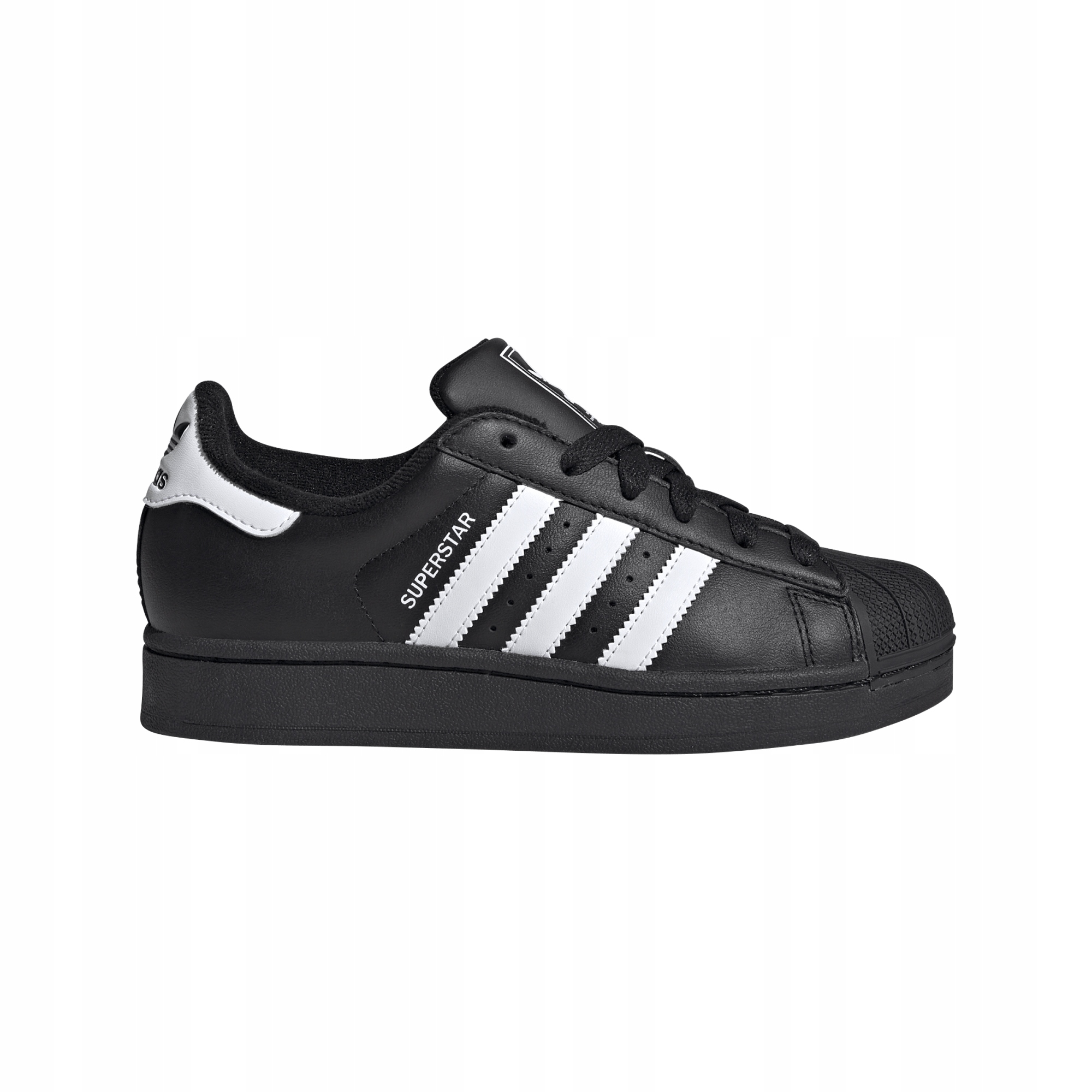 Buty damskie sportowe adidas Superstar II J JH9977 czarne skórzane 36