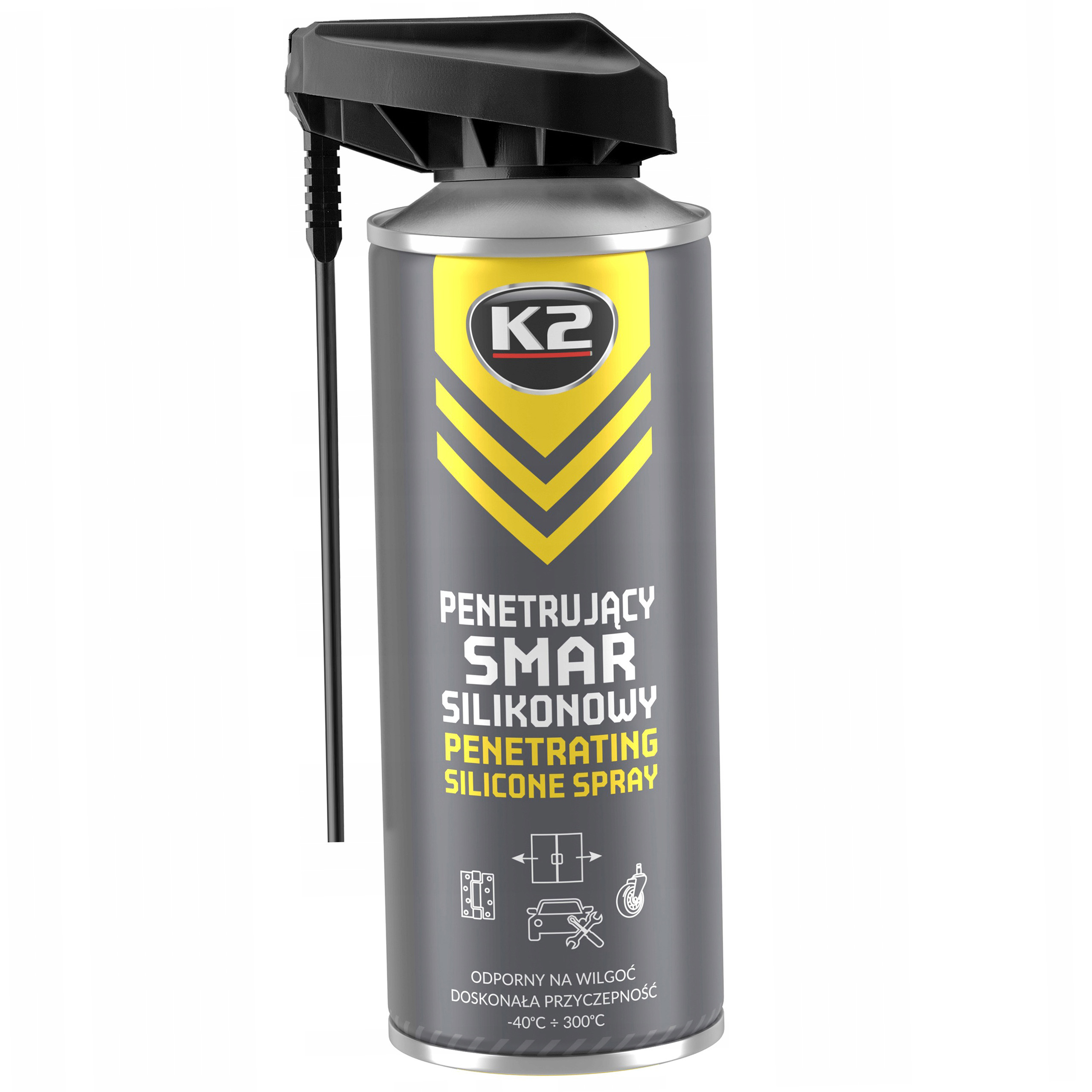 K2 Smar Silikonowy 400 ML Bezbarwny