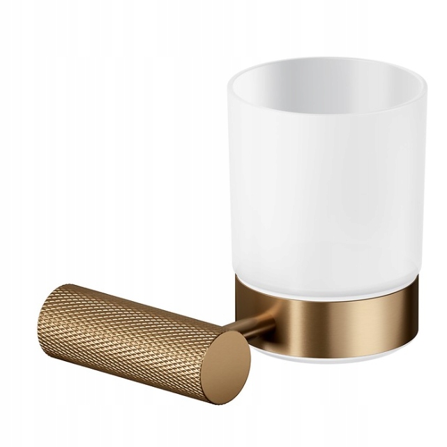 Nástěnný Hrnek Kartáčovaná Měď Cersanit Zen S951-903 Hrnek na čištění zubů