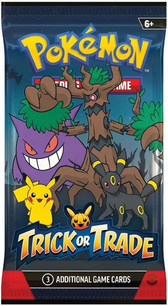 Karty Pokemon TCG: 2024 Halloween Trick or Trade BOOster Pack (1 Paczka)