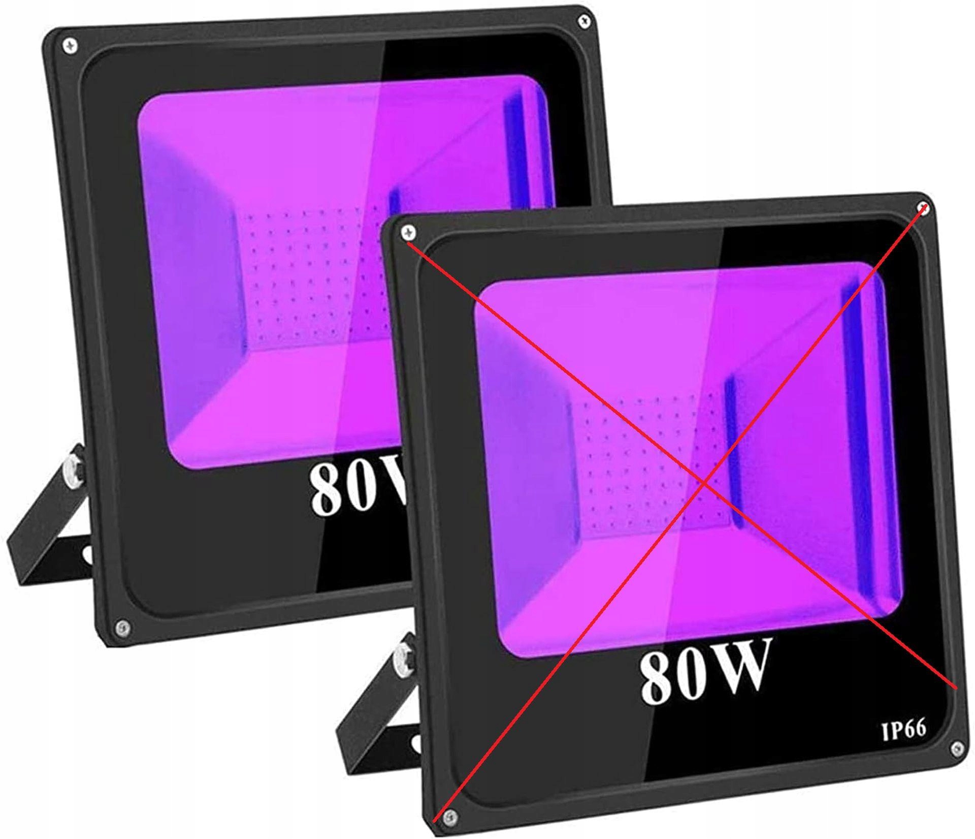 LAMPA REFLEKTOR ULTRAFIOLETOWY WODOODPORNY REFLEKTOR LED IP66 NA IMPREZY Kod producenta 001