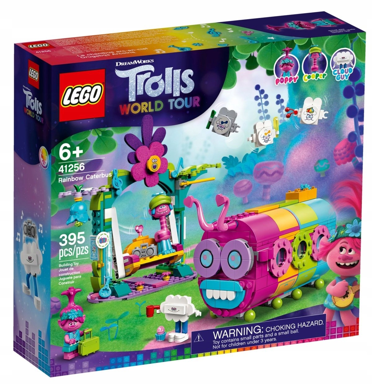 Lego Trolls 41256 Lego Trolls 41256 Duhový pásový vůz