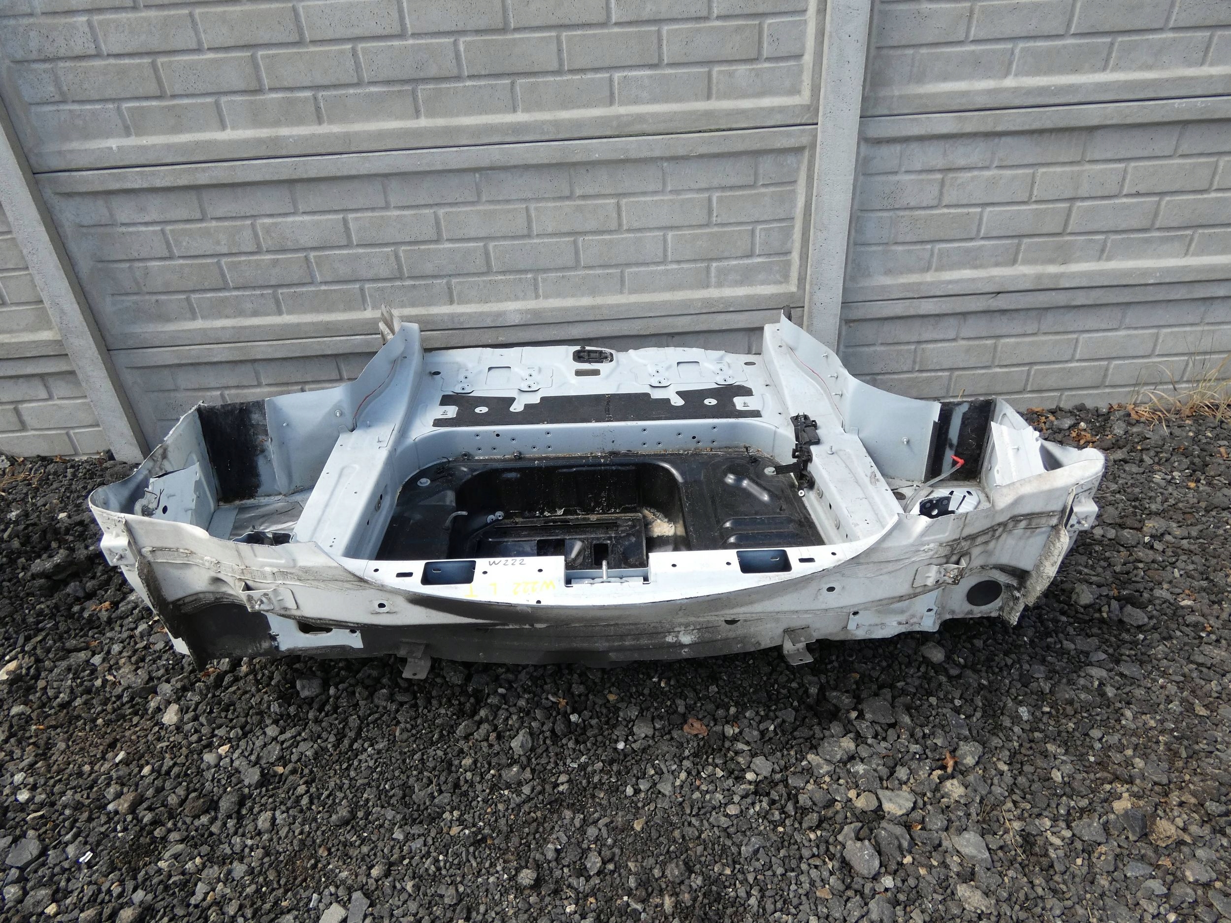 MERCEDES S KLASA W222 LONG sump rear panel quarter rear part