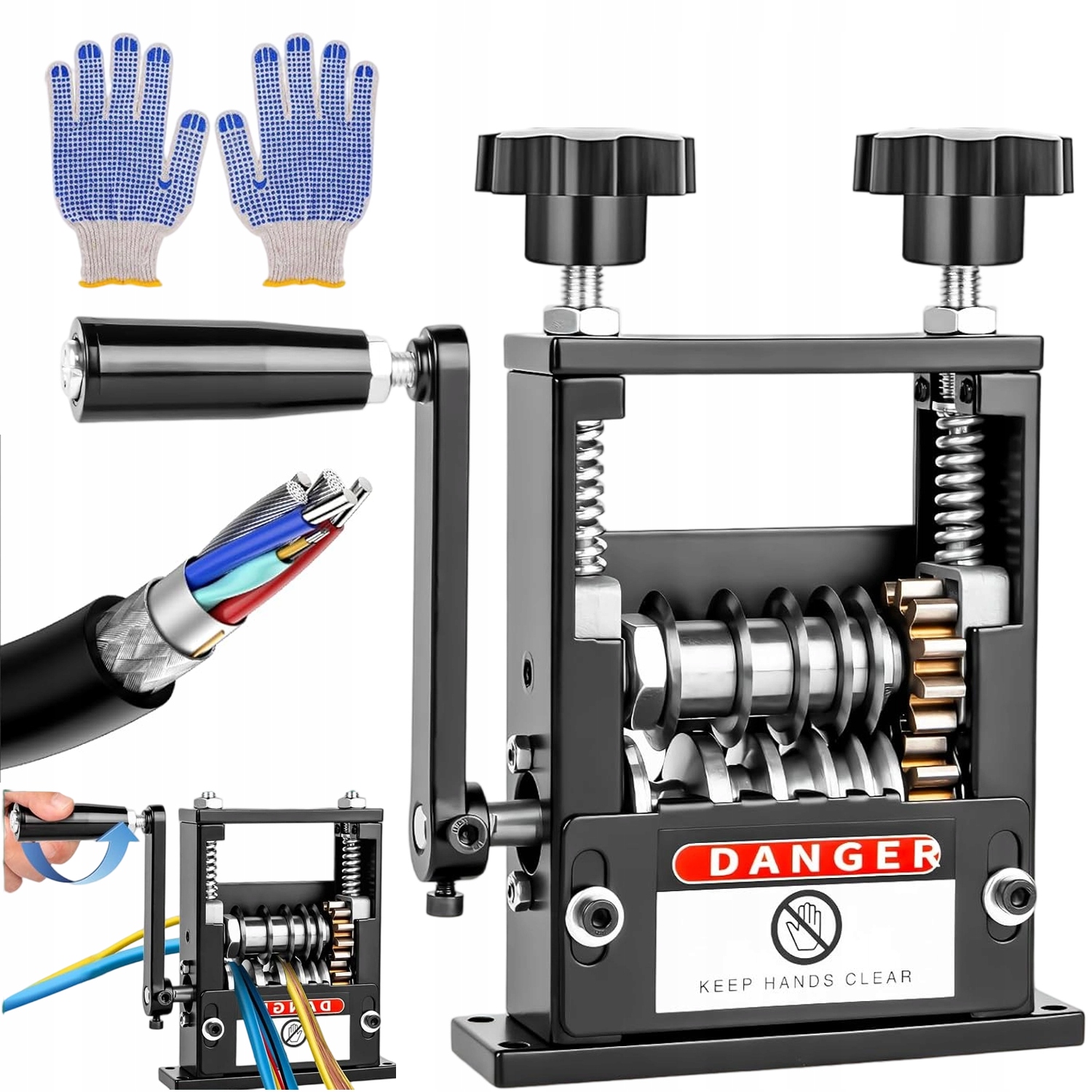 Diy Korowarka Stroj Na Kabelové Vodiče Odizolovač Do 3-17 mm