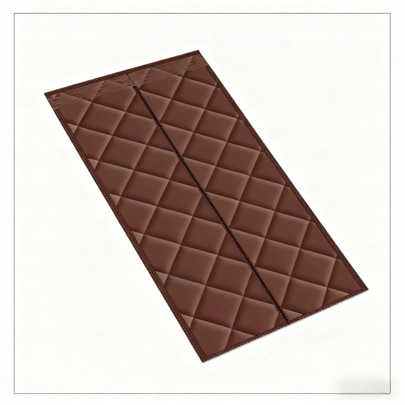 Tepelně Závěs závěs s Magnet na dveře 90x200cm plný