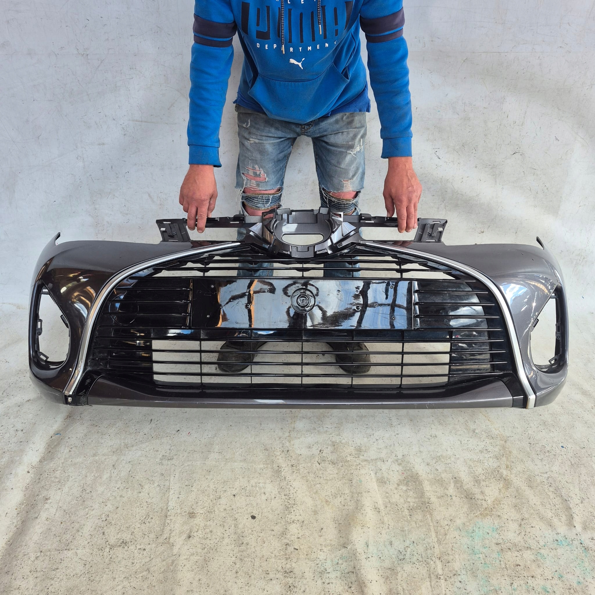 TOYOTA YARIS III 3 LIFT 14-17 bumper front front