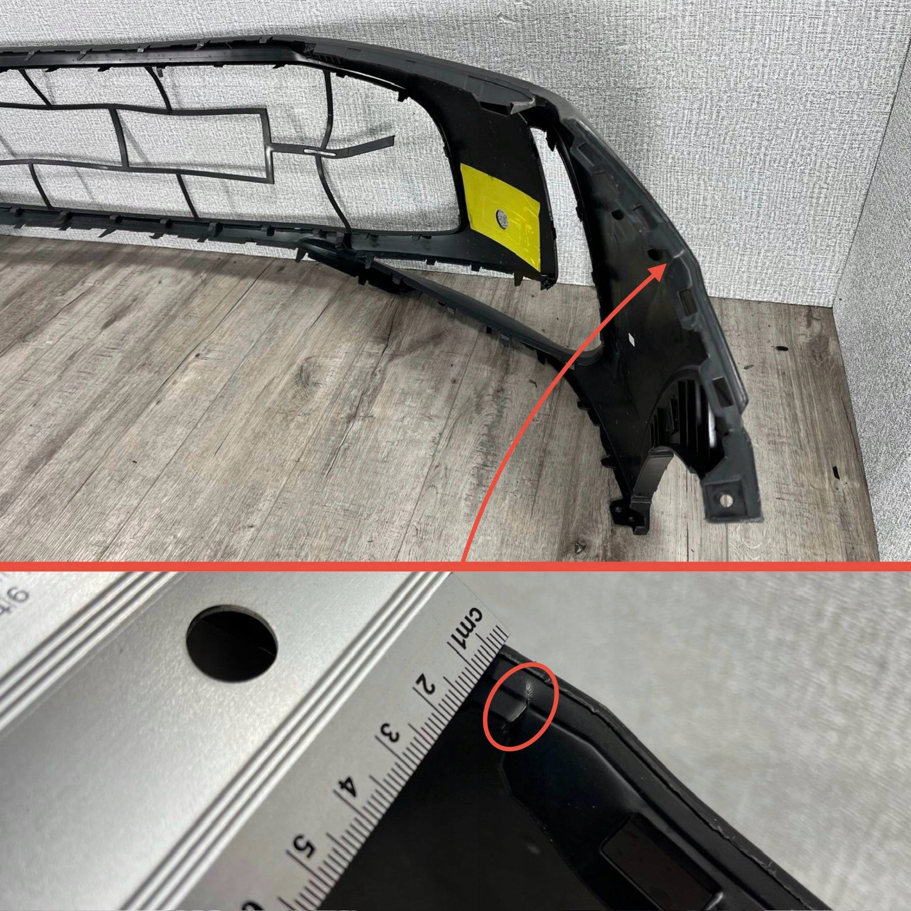 MG HS II 2024 -> bumper front P11407731