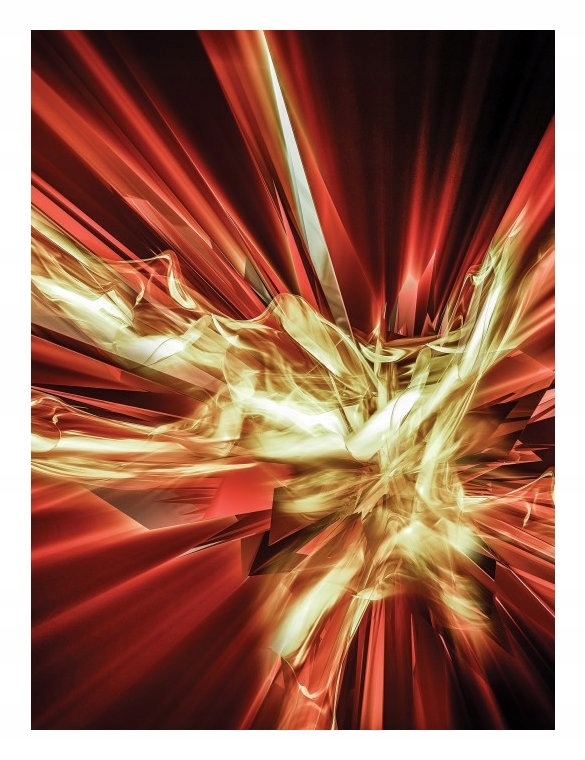 Fototapeta Energia svetla Vinylová abstrakcia do obývačky 184x254 lepidlo