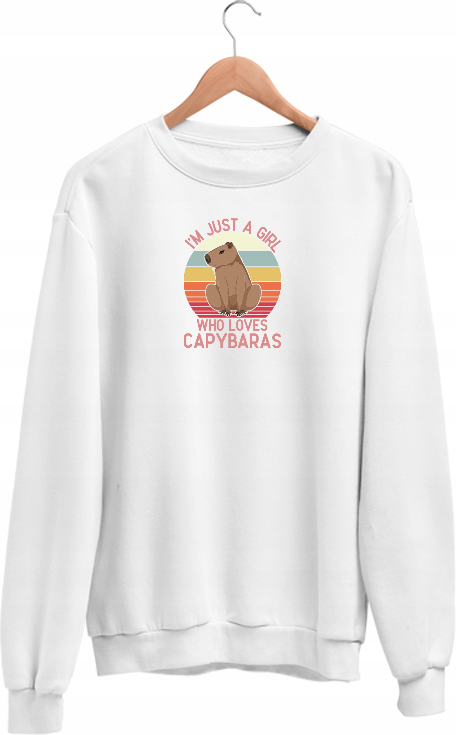 

Bluza Kapibara Copybara Fana Biała 5 S