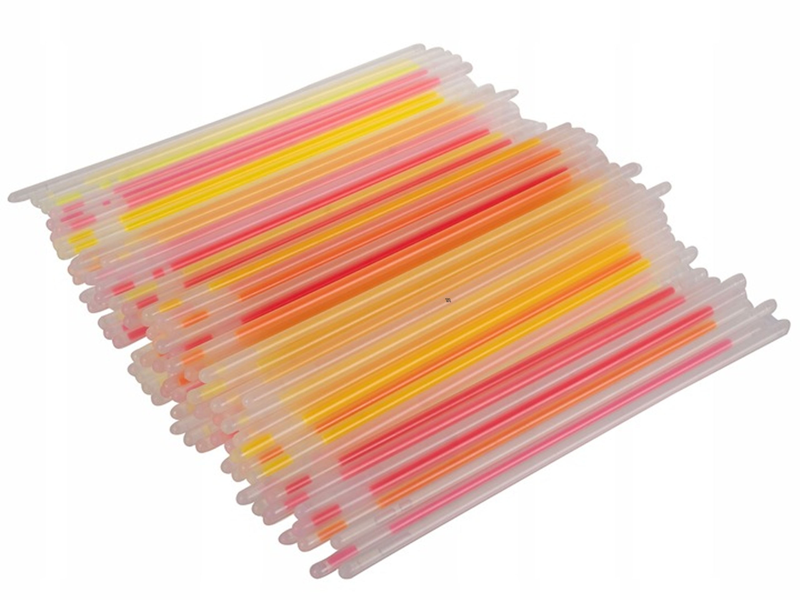 ŚWIECĄCE BRANSOLETKI FLUORESCENCYJNE OPASKI ŚWIATŁO CHEMICZNE 100 PAŁECZKI Marka Inna marka