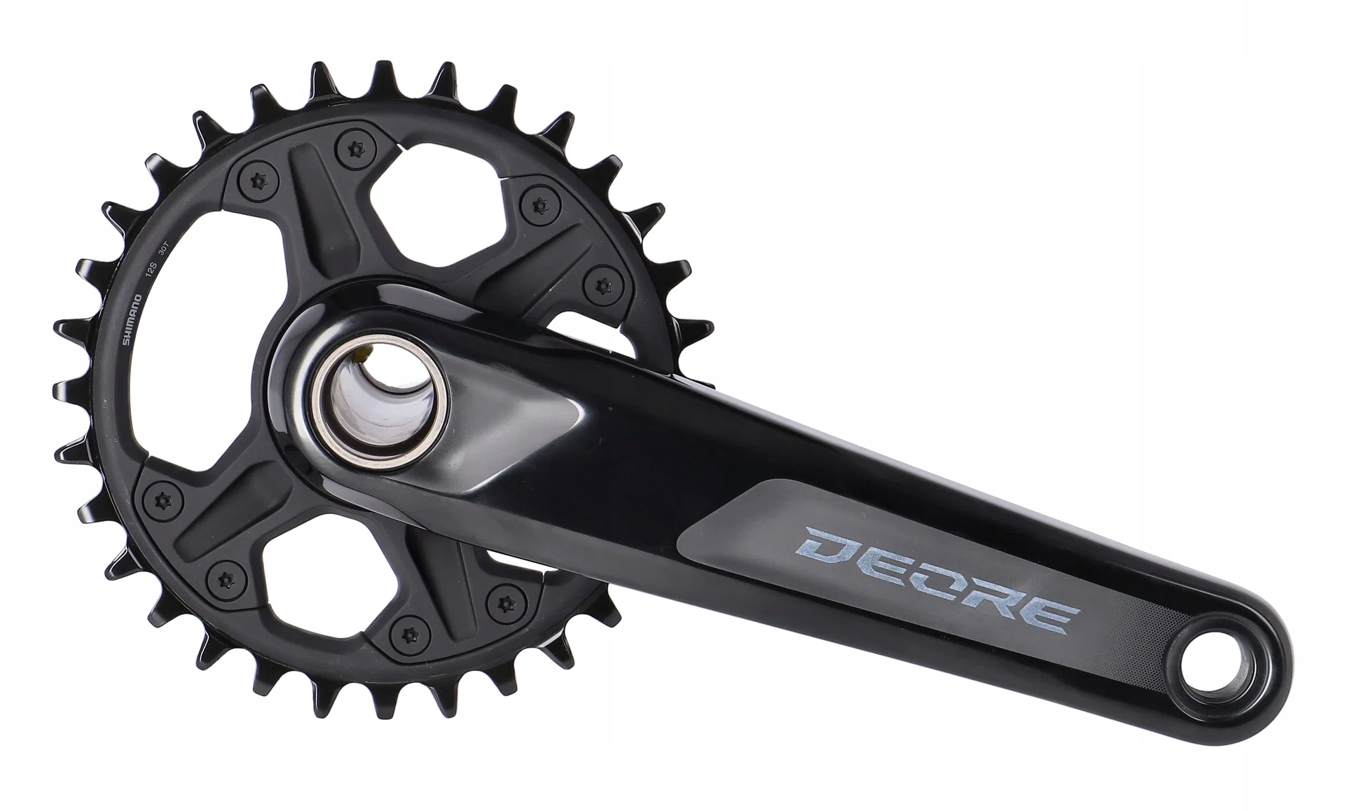 Shimano Kliky Deore Fc- m6100- 1 12- s. , 30z, 175mm, crn, 2- díl, bez Mi