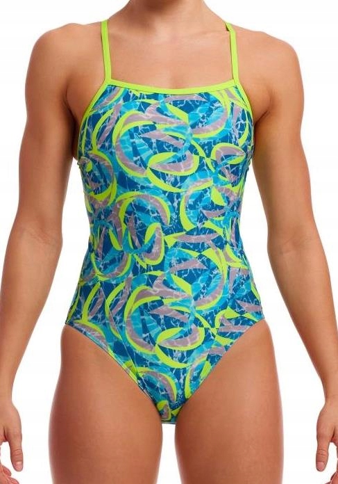 Strój do pływania Funkita Ice Slicer Single Strap 12 (UK34) M