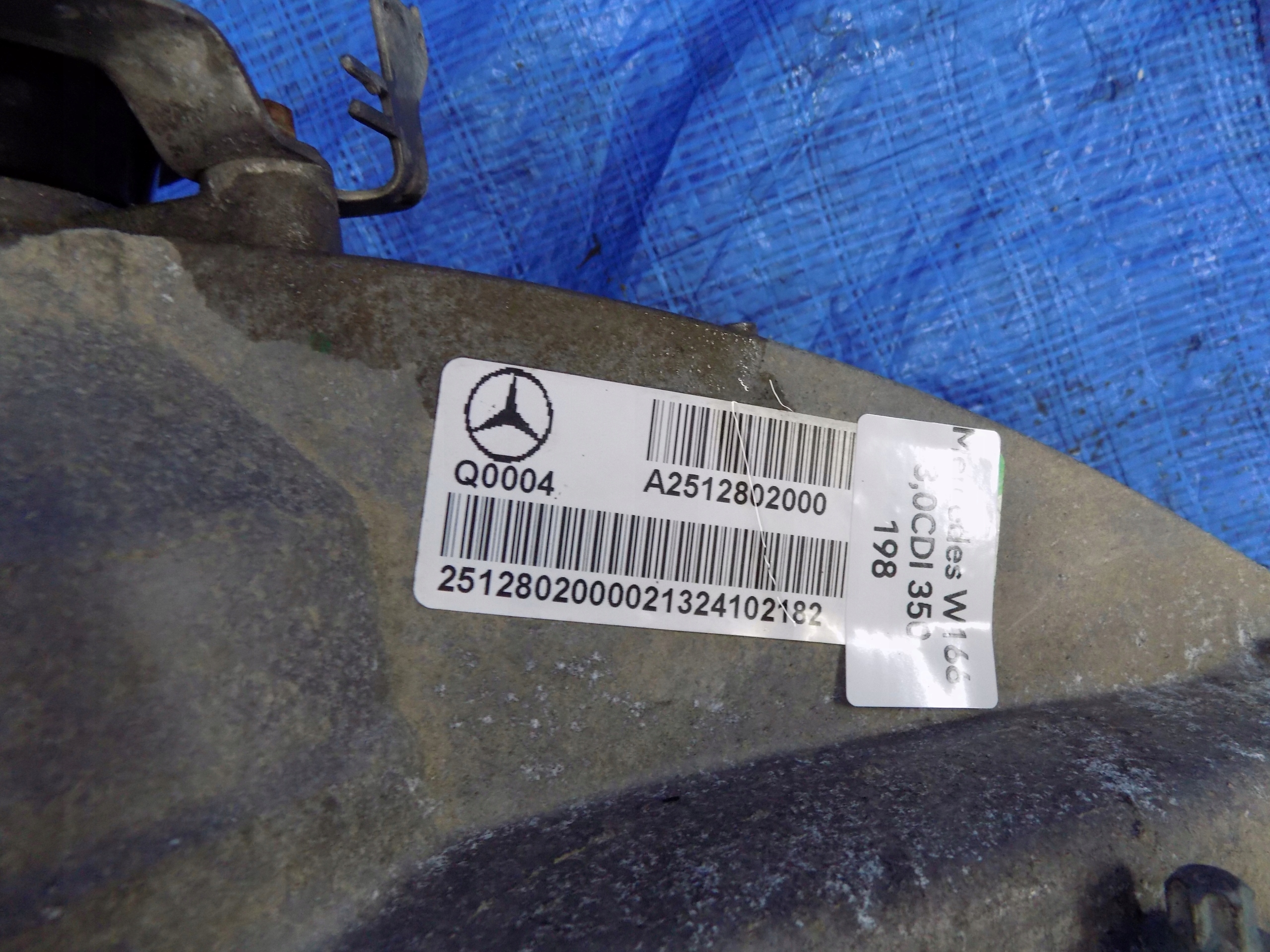 REDUKTOR cambio ingranaggi MERCEDES ML W166 3,0CDI