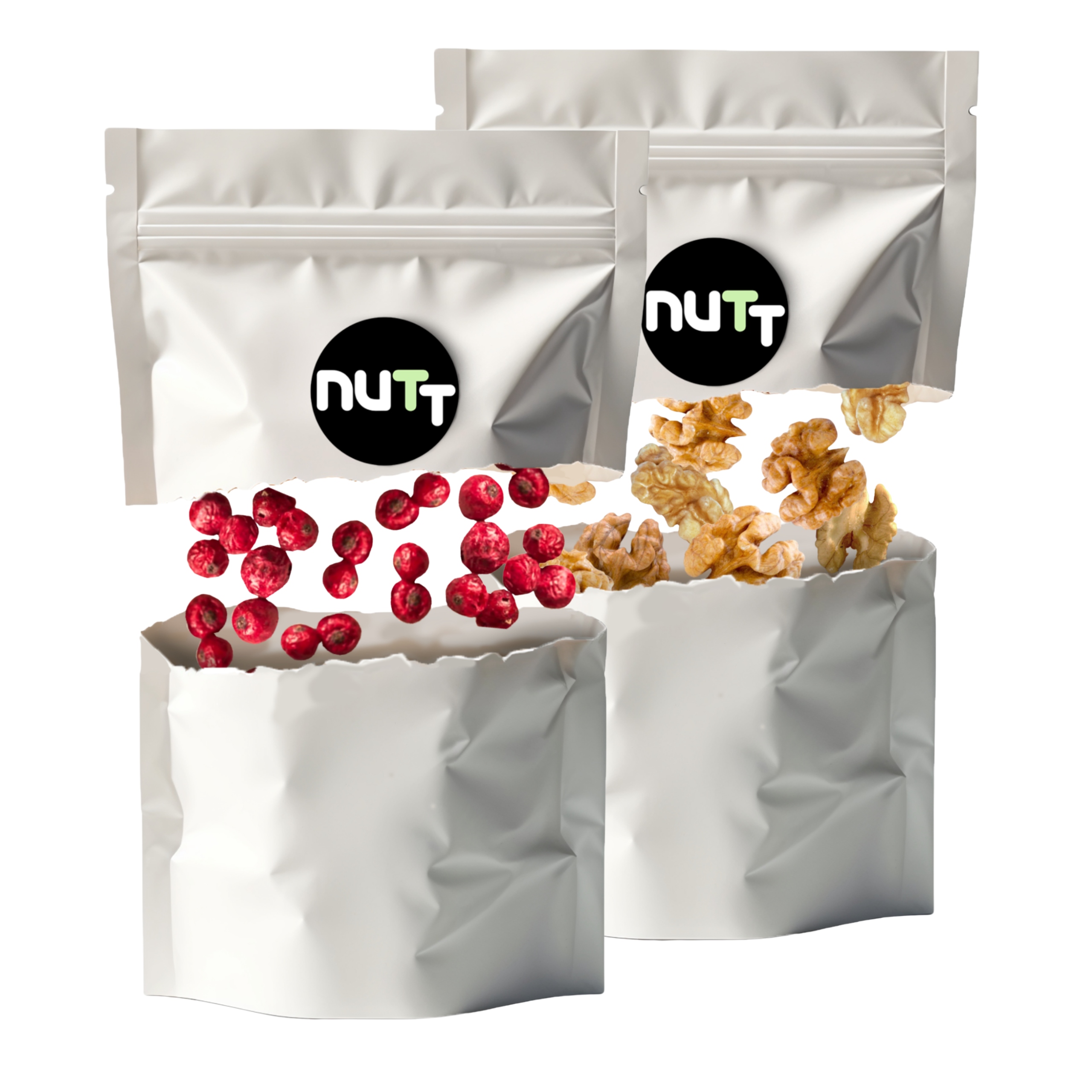 Czerwone porzeczki liofilizowane Orzechy włoskie Klasa A 100g 1kg