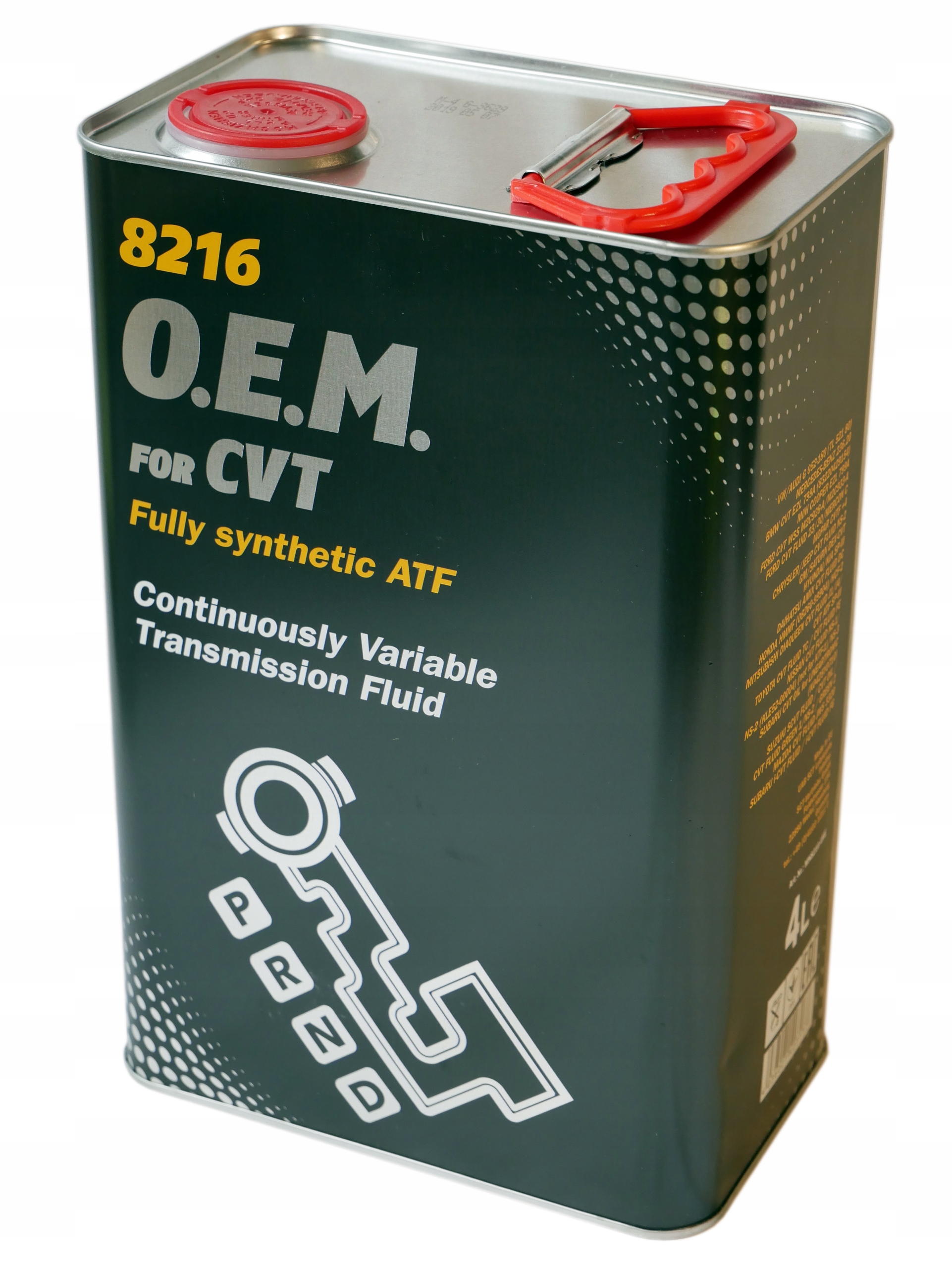 

Mannol 8216 O.e.m dla skrzyń Cvt NS-2 4L