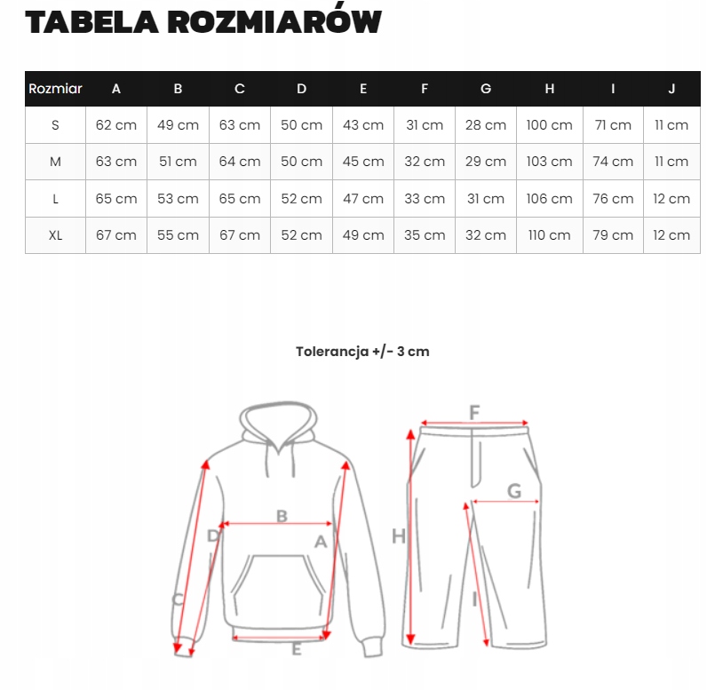 MODNY KOMPLET WELUROWY Z KAPTUREM: CIEMNOZIELONY L Marka bez marki