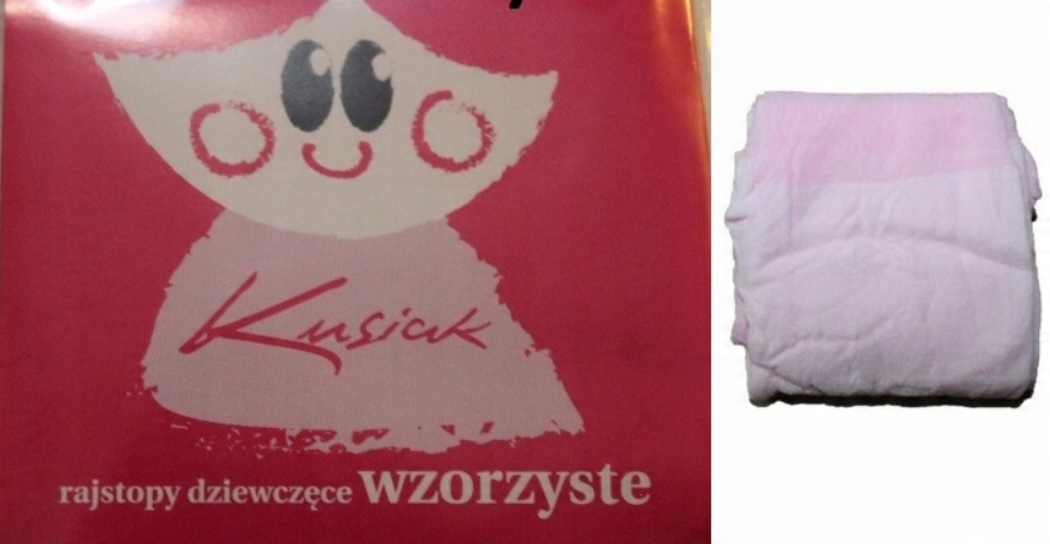 

Rajstopy Wzór 20 Den dziecięce Jula 152/158 różowe