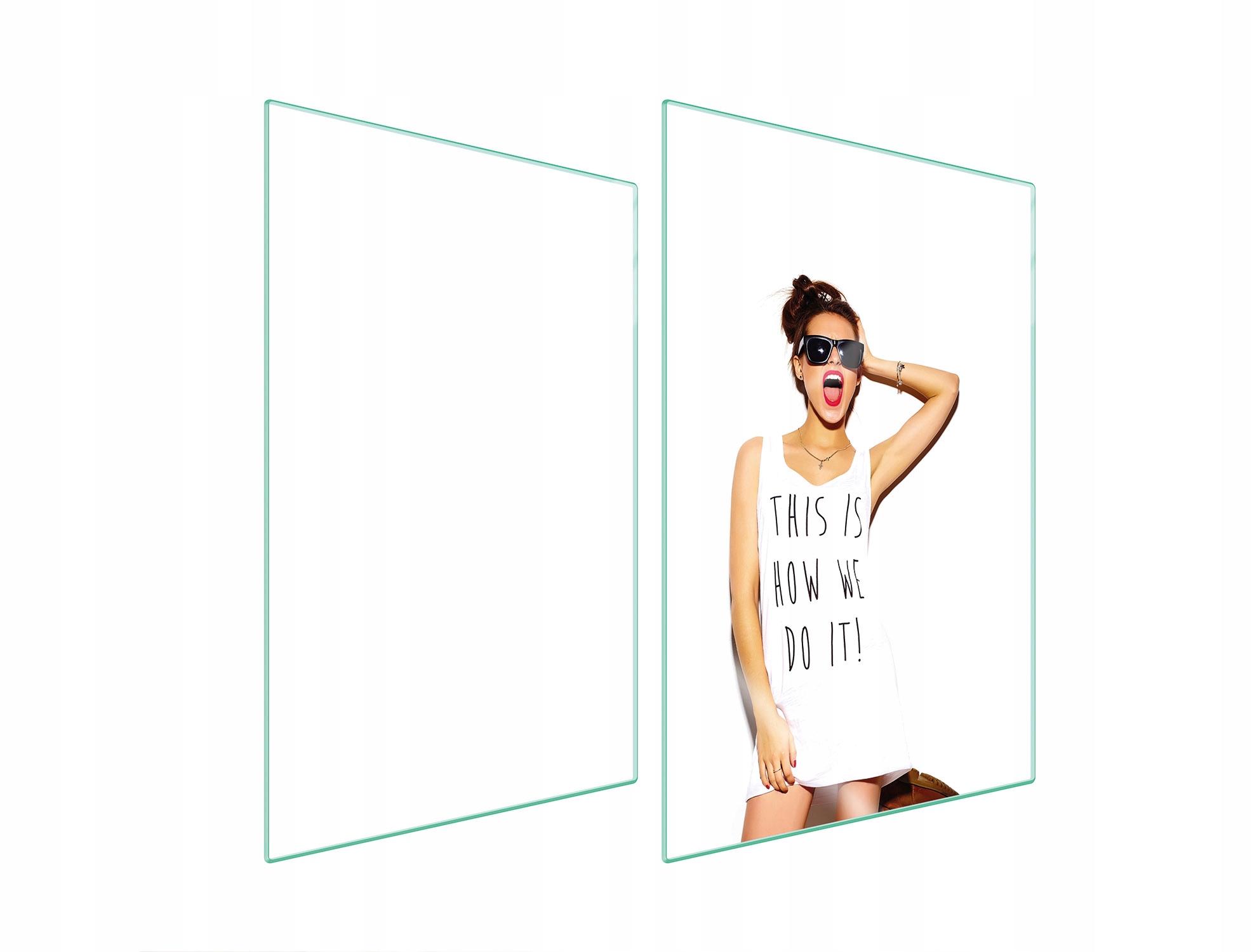 Ochranná Skleněná Deska Do Kuchyně 2x35x52 Žena Tvrzené Sklo